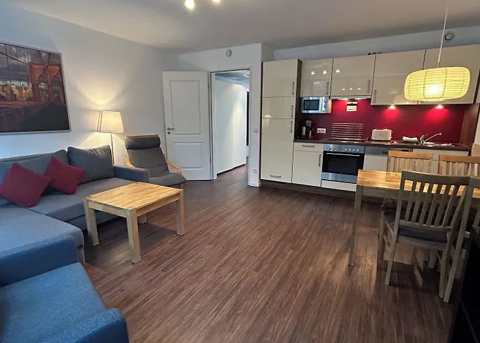 Am Suedkanal Hotel apartamentowy Hamburg