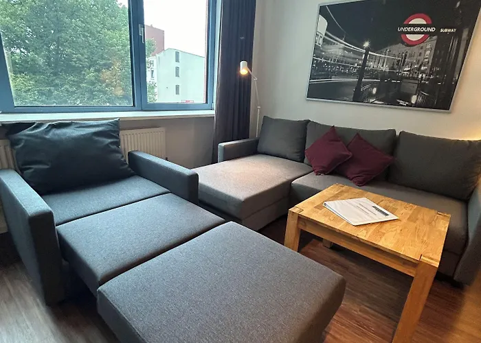 Am Suedkanal Hotel apartamentowy Hamburg